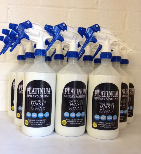 Platinum Spray & Shine - 10 Bottles